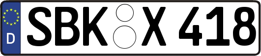 SBK-X418