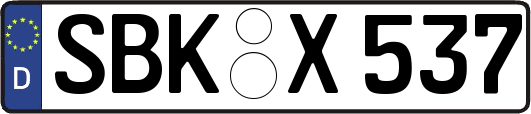 SBK-X537