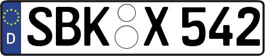 SBK-X542