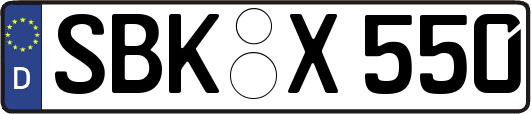 SBK-X550