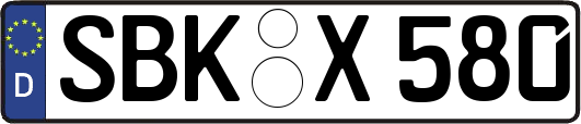 SBK-X580