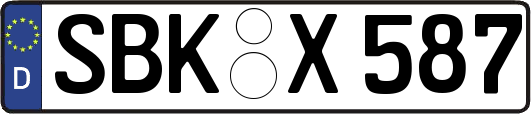 SBK-X587