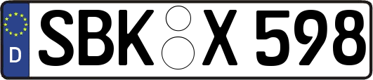 SBK-X598