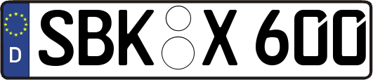 SBK-X600