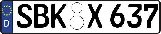 SBK-X637