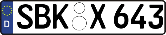 SBK-X643