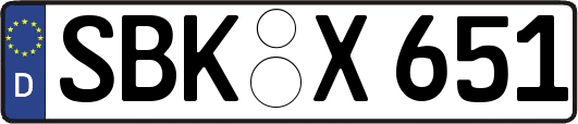 SBK-X651