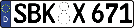 SBK-X671