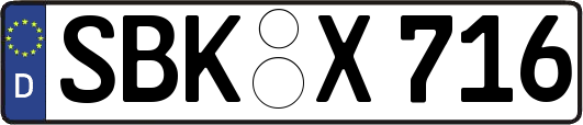 SBK-X716