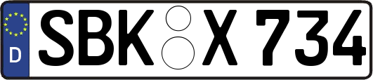 SBK-X734