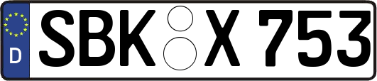 SBK-X753