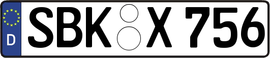 SBK-X756