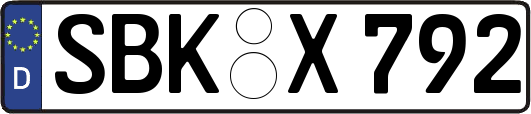 SBK-X792