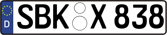 SBK-X838