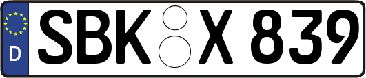 SBK-X839