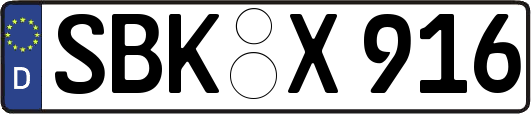 SBK-X916