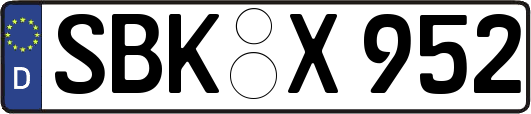 SBK-X952