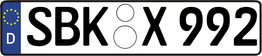 SBK-X992
