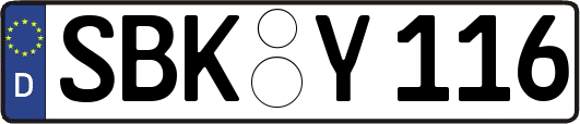 SBK-Y116