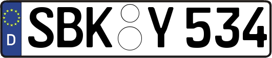 SBK-Y534