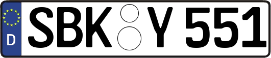 SBK-Y551