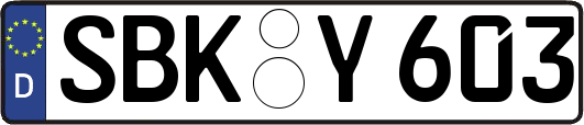 SBK-Y603