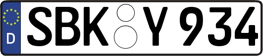 SBK-Y934