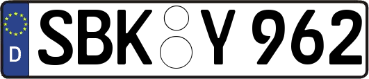 SBK-Y962