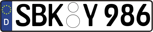 SBK-Y986