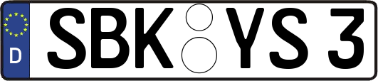 SBK-YS3