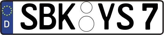 SBK-YS7
