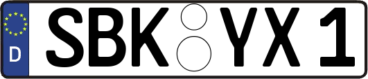 SBK-YX1