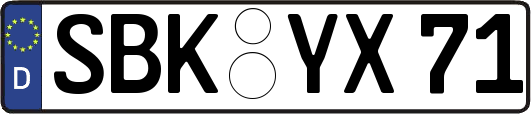 SBK-YX71