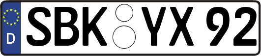 SBK-YX92