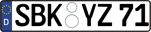 SBK-YZ71