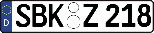 SBK-Z218