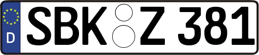 SBK-Z381
