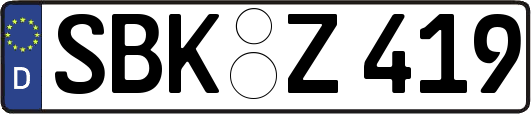SBK-Z419