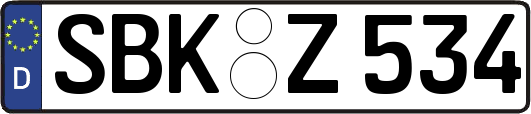 SBK-Z534