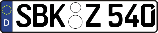 SBK-Z540