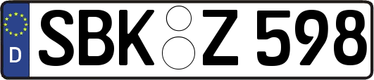 SBK-Z598
