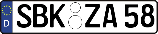 SBK-ZA58