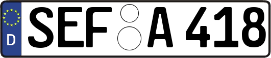 SEF-A418