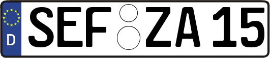 SEF-ZA15