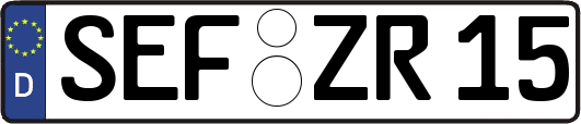 SEF-ZR15
