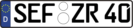 SEF-ZR40