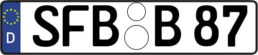 SFB-B87