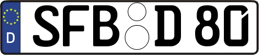 SFB-D80
