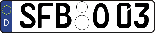 SFB-O03