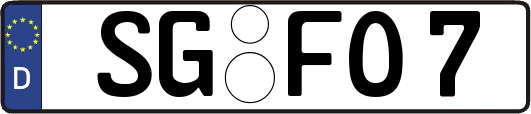 SG-FO7